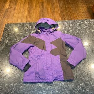 Orage Women's Purple Prime 10 Ski Snowboarding Jacket XS Winter Snow
